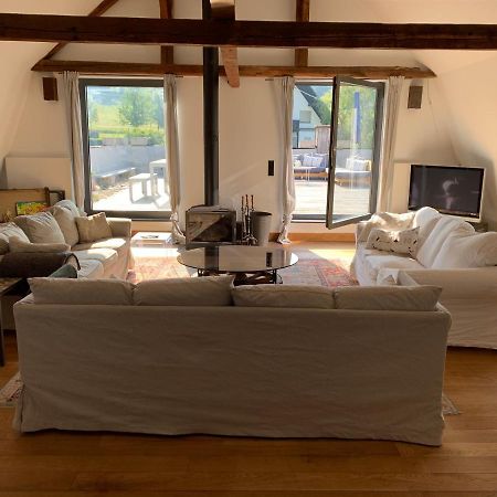 Design Appartment With Big Terrace Halsenbach Exteriör bild