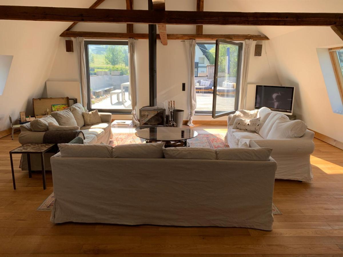 Design Appartment With Big Terrace Halsenbach Exteriör bild